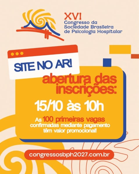 XVI Congresso Brasileiro de Psicologia Hospitalar